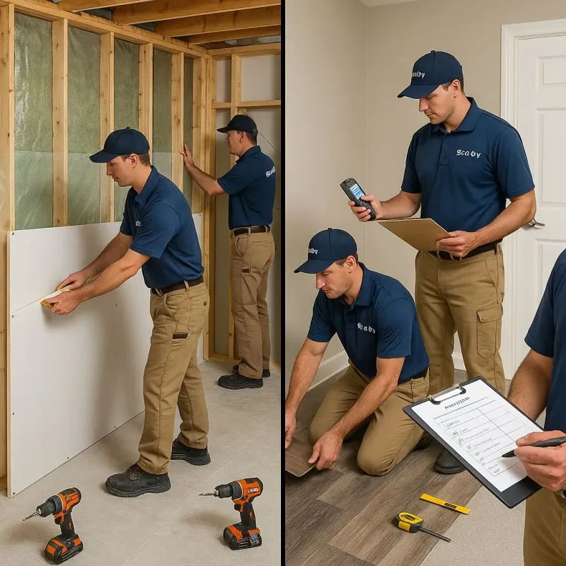 Repairs and Reconstruction process in Verona Walk, FL