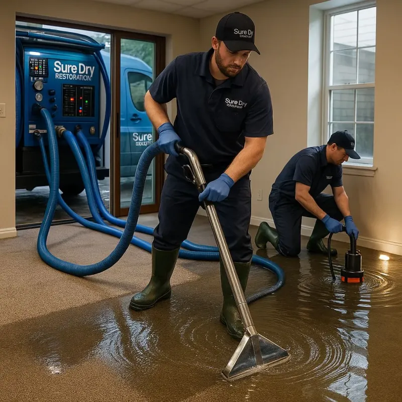 Water Extraction and Removal process in Verona Walk, FL